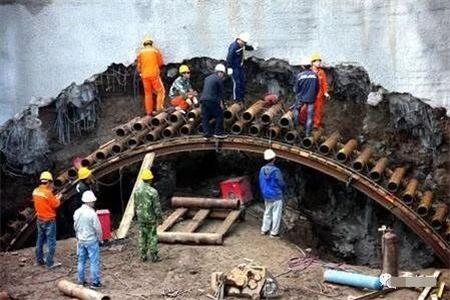 溧水隧道钢花管支护案例